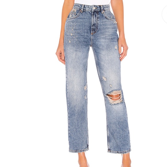 Free People Denim - NWT Free People Dakota Straight Leg Jeans